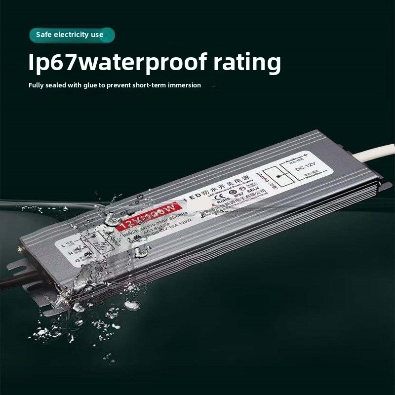 Waterproof LED Power Supply IP - огляд і ціна Outdoor Use Power Strip