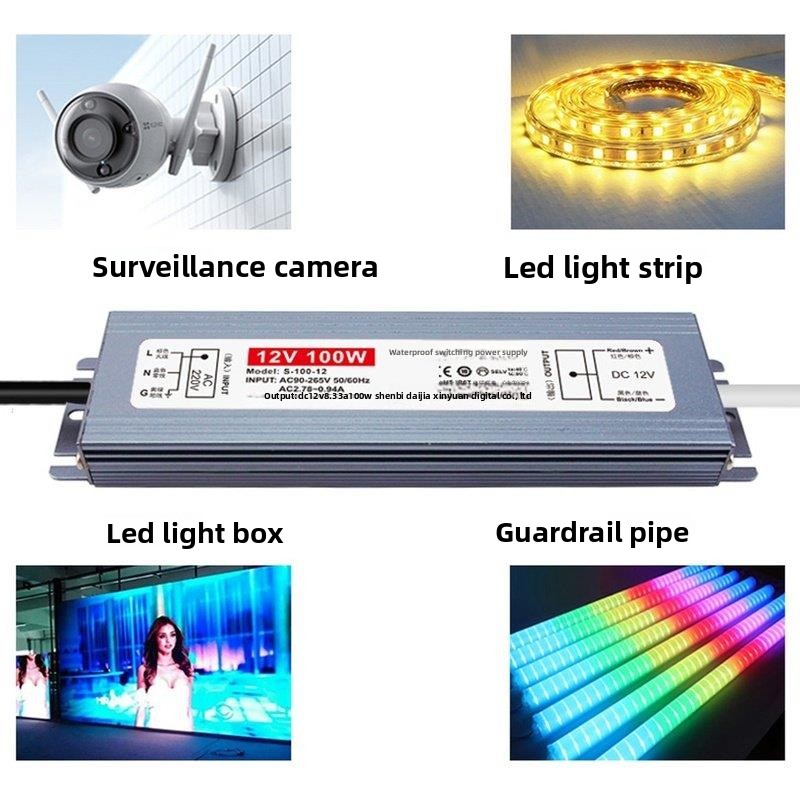 Waterproof LED Power Supply IP - огляд і ціна Outdoor Use Power Strip