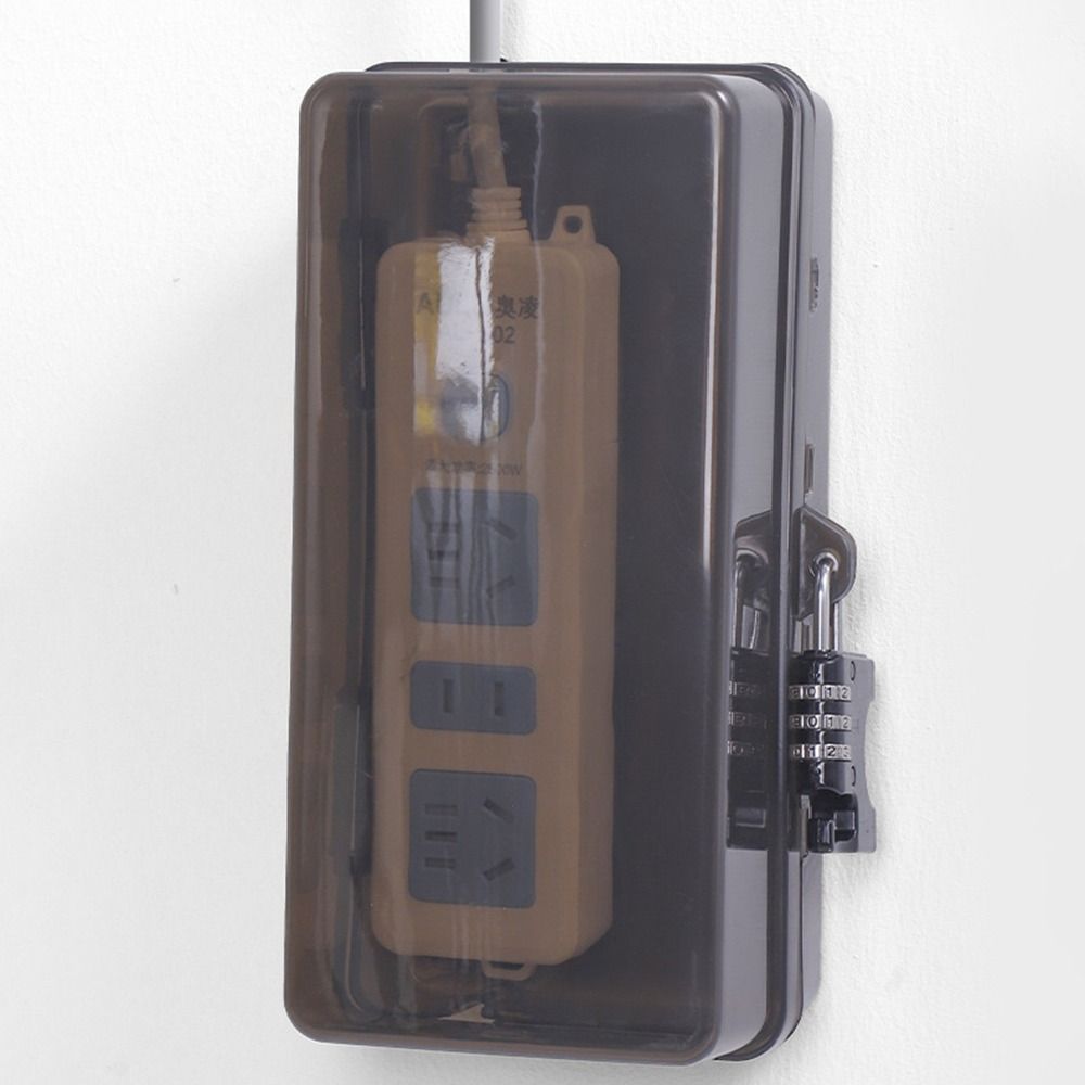 Portable Plastic Plug Box Anti - огляд і ціна Outdoor Power Strip Weatherproof