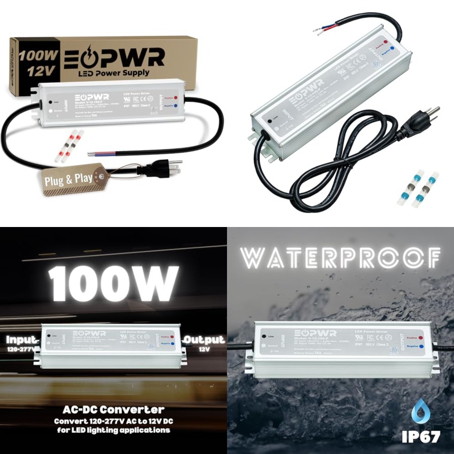 LED Driver Waterproof IP67 Pow - огляд і ціна Ac Outdoor Power
