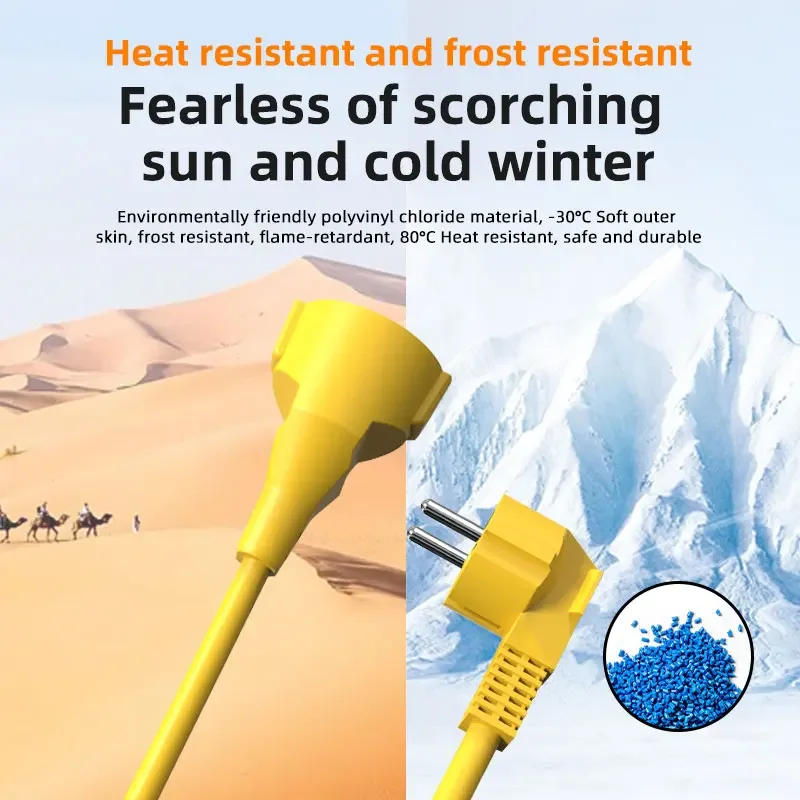 4KW 16A EU Schuko Power Strip  - огляд і ціна Outdoor Power Strip Weatherproof